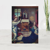 The Annunciation by Joos van Cleve: Blank カード (正面)