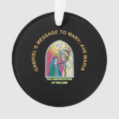 The Annunciation of the Lord オーナメント (正面)