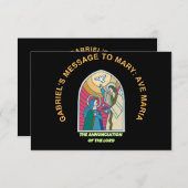 The Annunciation of the Lord サンキューカード (正面/裏面)