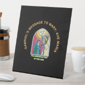 The Annunciation of the Lord 台座サイン (インサイチュ)