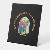 The Annunciation of the Lord 台座サイン (正面)