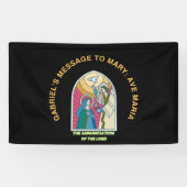 The Annunciation of the Lord 横断幕 (横)