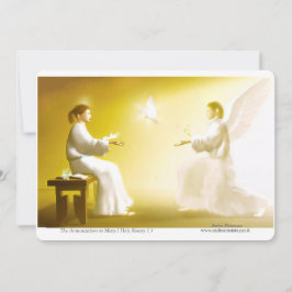 The Annunciation to Mary 招待状