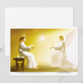 The Annunciation to Mary 招待状 (正面/裏面)