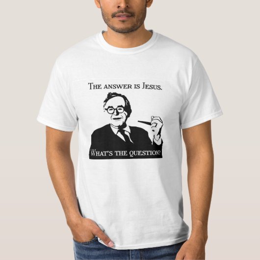 The answer is Jesus Tシャツ (正面)