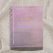 The Anthology | Mauve Custom Poetry Collection ノートブック