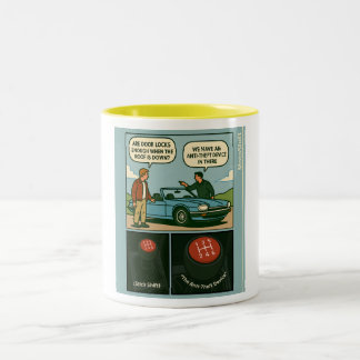 The Anti-Theft Device (Stick Shift) ツートーンマグカップ