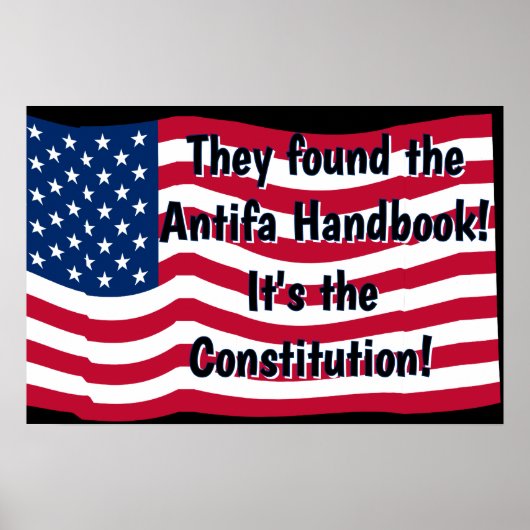 The Antifa Handbook Patriotic (ds) ポスター (正面)