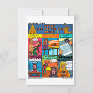 The Apes Moviesの未来の惑星 サンキューカード