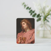 The Apostle St John Prayer Card 名刺 (スタンド正面)