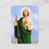The Apostle St Jude Thaddeus Prayer Card 名刺 (正面)