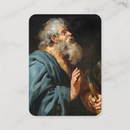 The Apostle St Matthew Prayer Card 名刺 (正面)