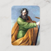 The Apostle St Simon Prayer Card 名刺 (正面)