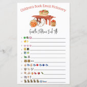 The Apple of our Eye絵文字ベビーシャワーゲーム (正面)