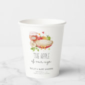 The Apple of Our Eye Baby Shower紙カップ 紙コップ (正面)