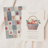 The Apple of Our Eye Baby Shower 招待状