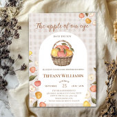 The Apple of Our Eye basket秋ベビーシャワー 招待状