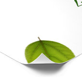 The Apple of Our Eye Photo Welcome Sign ポスター (コーナー)