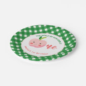 The Apple of Our Eyesの最初の誕生日 ペーパープレート (アングル)