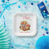 The Apple of Our Eyes秋収穫赤ちゃんシャワー ペーパープレート (パーティー)