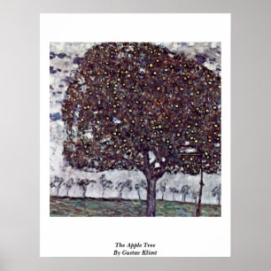 The Apple Tree By Gustav Klimt ポスター