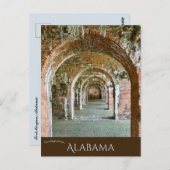 The Arches of Fort Morgan in Alabama ポストカード (正面/裏面)