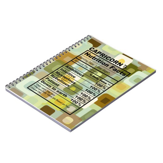 🐐 The Architect's Journal: Capricorn Edition  ノートブック (左側)