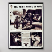 The Army Nurse In War ポスター (正面)