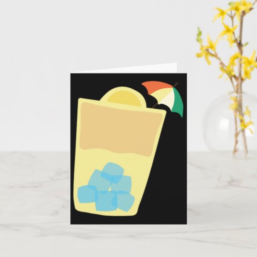 The Arnold Palmer Tail Sticker  カード (黄色い花)