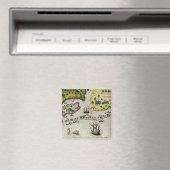 The Arrival of the English in Virginia マグネット (インサイチュ (食洗機))