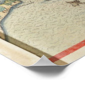 The arrival of the Englishmen in Virginia ポスター (角)