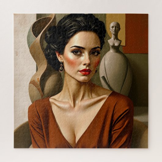 The Art Between Us - カラフルポートレート ジグソーパズル (縦)