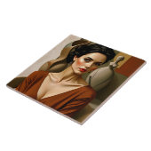 The Art Between Us - カラフルポートレート タイル (側面)