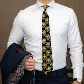 The Art Deco Owl - Historical 1930s Era Elegance ネクタイ