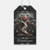 The Art Deco Tree of Life design. ギフトタグ (正面)