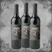  The Art Deco Tree of Life design.  ワインラベル