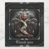  The Art Deco Tree of Life design.  ワインラベル (シングルラベル)