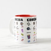 The Art of Cinema ツートーンマグカップ (正面左)