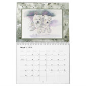 The Artful Westie A 12ヶ月のカレンダー：Borgo カレンダー (3月 2026)