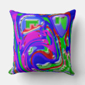 The Artist and His Flashes of Creativity クッション (正面)