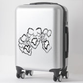 the artist_awaynowe UR LoveS bdiecut 14ホラー シール (スーツケース)