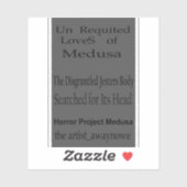 the artist_awaynowe UR LoveS V12 gphrasesホラー シール (シート)