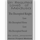 the artist_awaynowe UR LoveS V14 gphrasesホラー シール (正面)