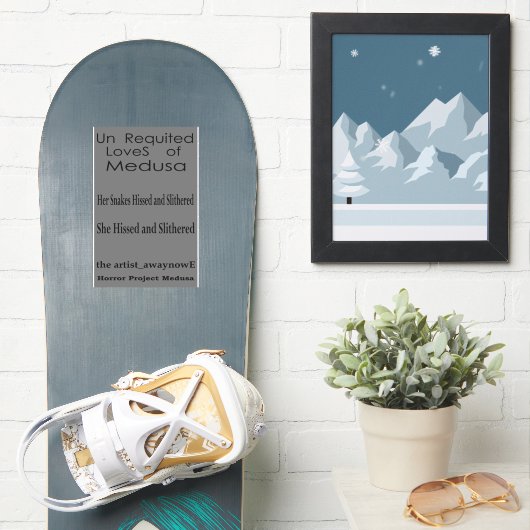 the artist_awaynowe UR LoveS V15 gphrasesホラー シール (スノーボード)