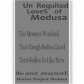 the artist_awaynowe UR LoveS V17 gphrasesホラー シール (正面)