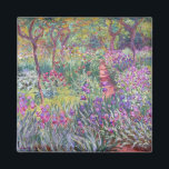 The Artist’s Garden in Giverny by Claude Monet マグネット<br><div class="desc">The Artist’s Garden in Giverny
by Claude Monet</div>
