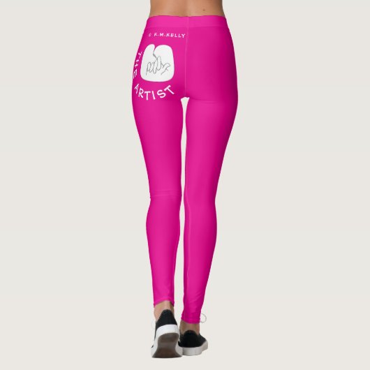 THE ARTIST - Wearable Art Leggings レギンス (裏面)