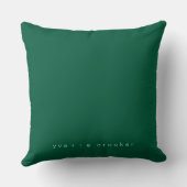 THE Artiste Pillow クッション (裏面)
