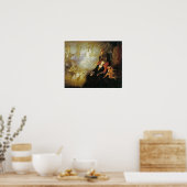 The Artist's Dream by John Anster Fitzgerald ポスター (キッチン)