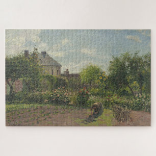The Artist's Garden at Eragny by Camille Pissarro ジグソーパズル